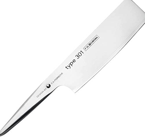 Chroma F.A. Porsche Type 301 Professional Vegetable Knife Tokyo Style 170mm P36, one size, Silver Shop